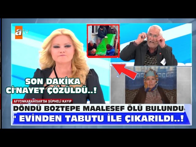 #Son Dakika! Müge Anlı Kötü Haber! Müge Anlı Ile Tatlı Sert Atv # ...